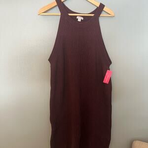 NWT Xhilaration Ribbed Sweater Dress